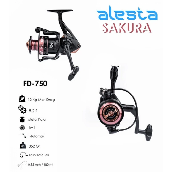 SAKURA FD-750 AL KAFA CNC KOL 6+1 BB