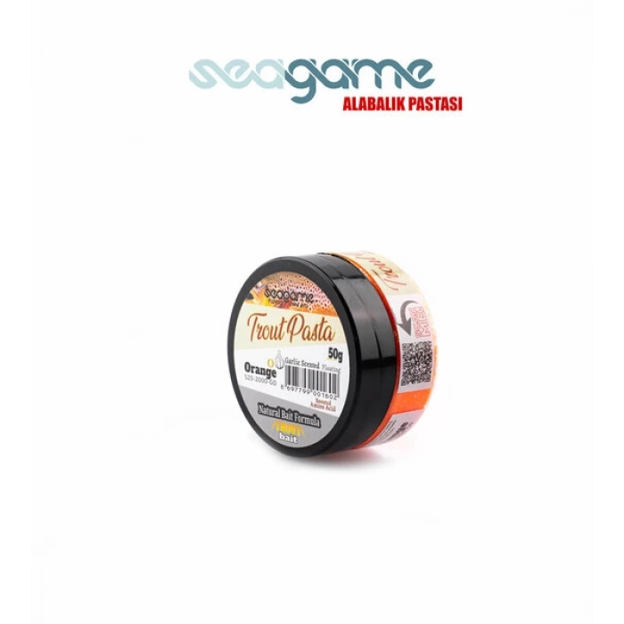 SEAGAME TROUT PASTA ALABALIK HAMURU SARIMSAK TURUNCU 50G