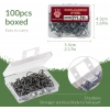 Olta Kancası Karbon Çelik Keskin Kanca 11 NO DELİKLİ 100PCS