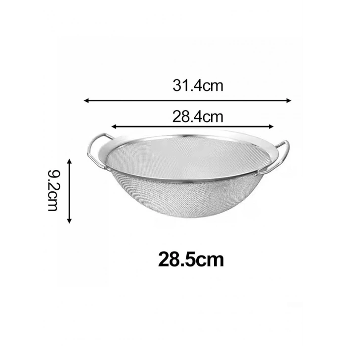 1204- 28 CM KULPLU KEVGİR SÜZGEÇ*120