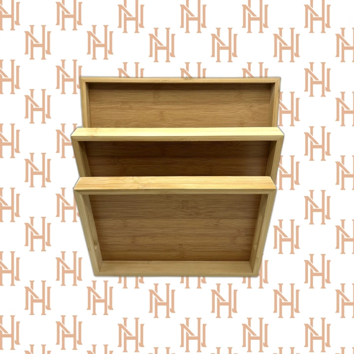 1643*1644*1400 3LÜ BAMBU TEPSİ*12