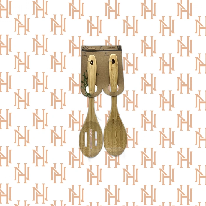 1733*BAMBU İKİLİ KAŞIK SETİ*120