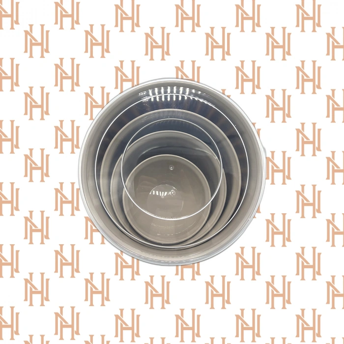 4 BOY KAPAKLI KARIŞTIRMA KASESİ*8