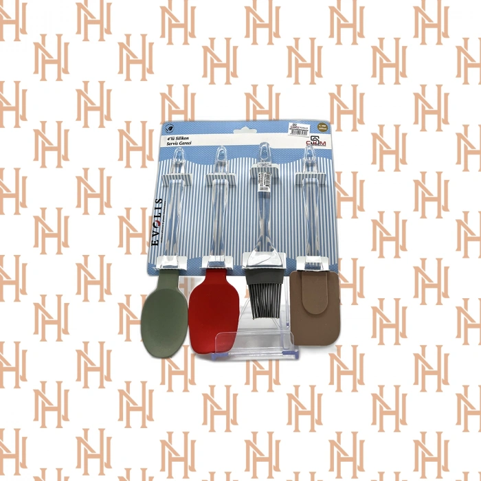 4LÜ KARTELALI SİLİKON SET*50