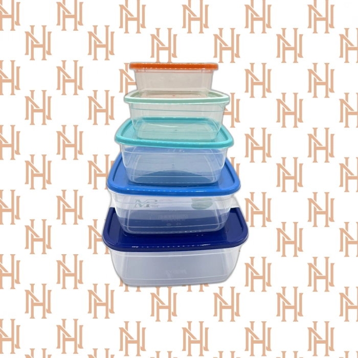 5Lİ KARE SAKLAMA KABI*24