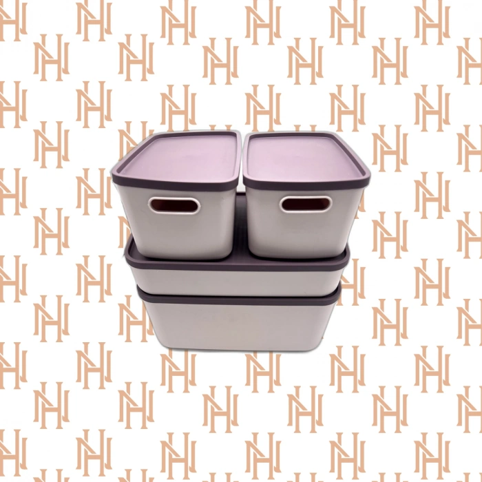 858 LOTUS ORG.KUTU SETİ 4LÜ*6