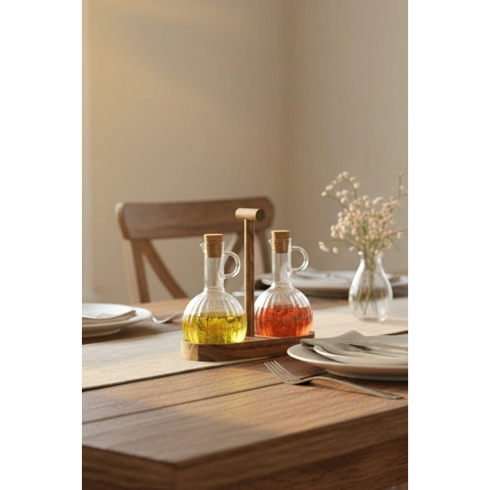 12016-STANDLI AKASYA 2Lİ YAĞLIK SET*12