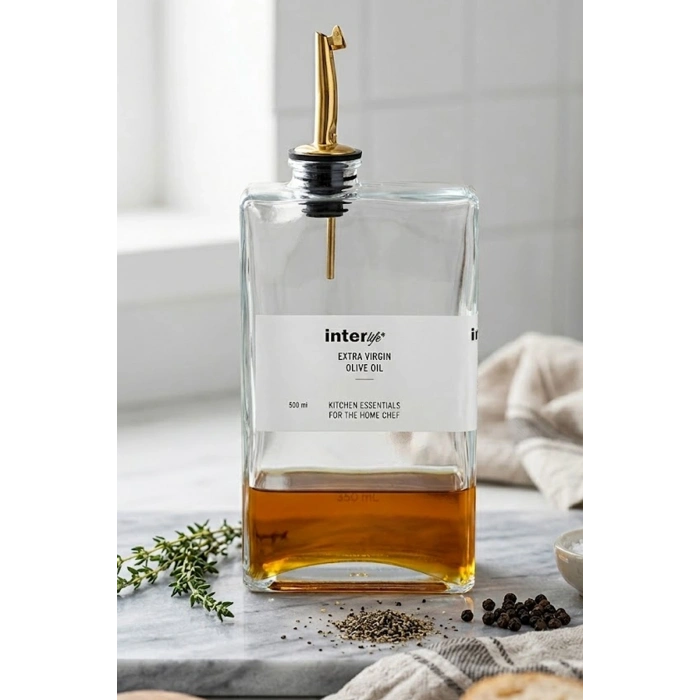 8209-500ML KARE CAM YAĞLIK*24