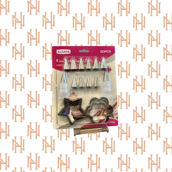 ALK METAL KEK KALIBI SETİ 20 PARÇA-1788