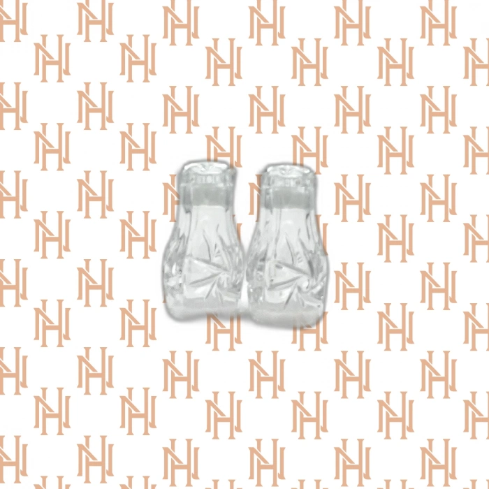 AROW 2 Lİ KRİSTAL CAM TUZLUK *48