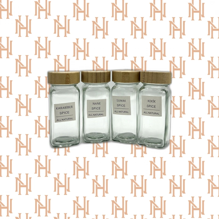 DG2515- BAMBU KAPAKLI CAM TUZLUK*12*8*96