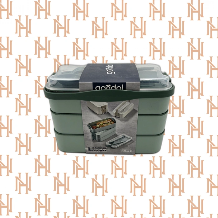 G-773 MİA DİKDÖRTGEN BESLENME KUTUSU*12