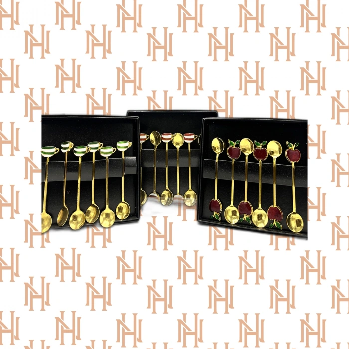 GOLD ÇAY KAŞIĞI *24