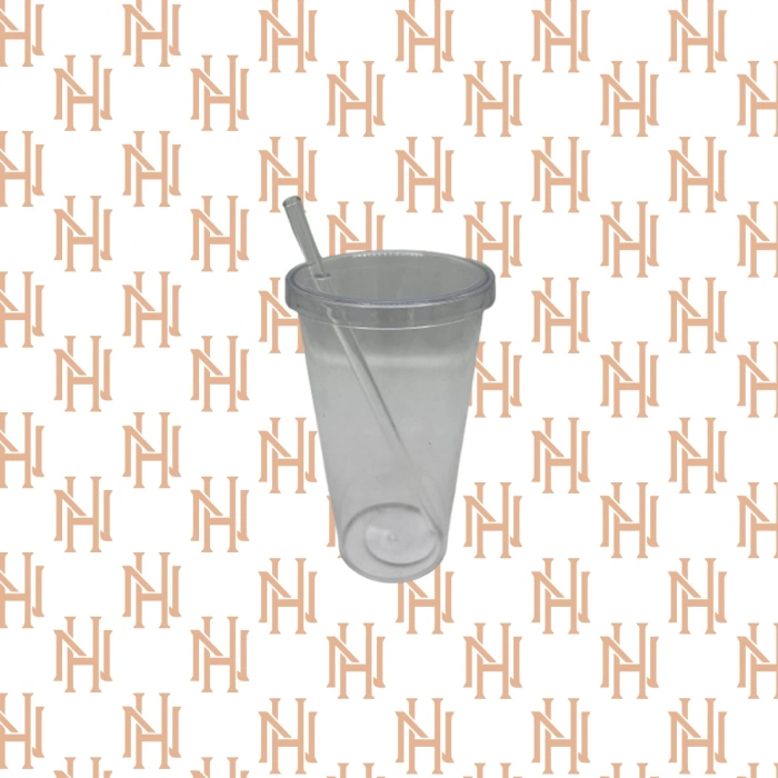 HT-043 ORİGAMİ PİPETLİ XL BARDAK*50