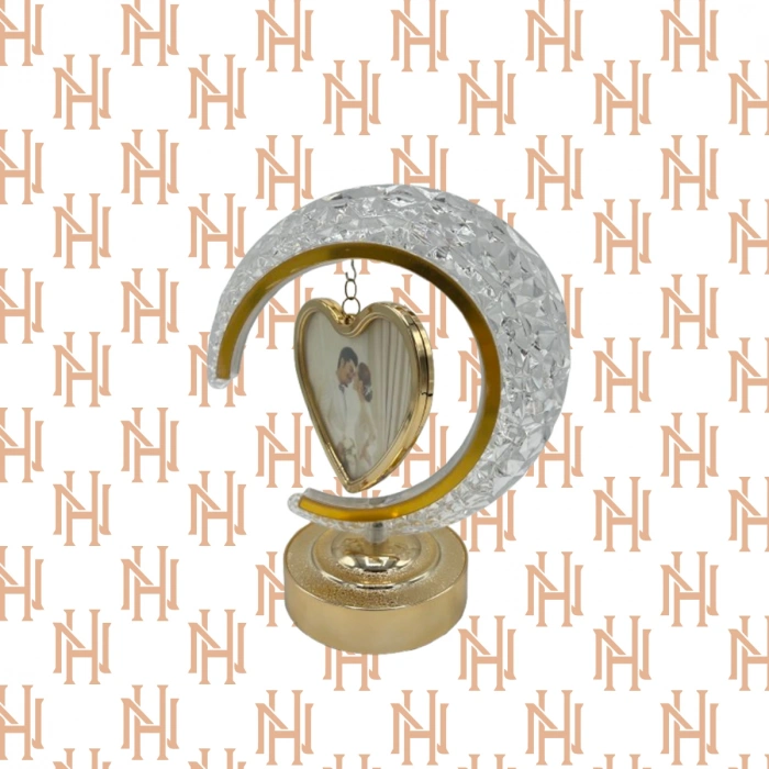 LEDLİ RESİM ÇERÇEVESİ AYAKLI-KALPLİ*48