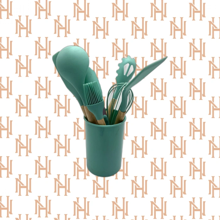 MMZ-077 9 PARÇA SİLİKON MUTFAK SETİ