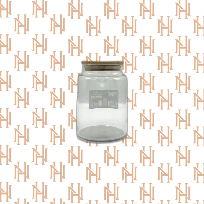 MMZ-9003 0,8 LT BAMBU KAPAKLI CAM KAVANOZ*24