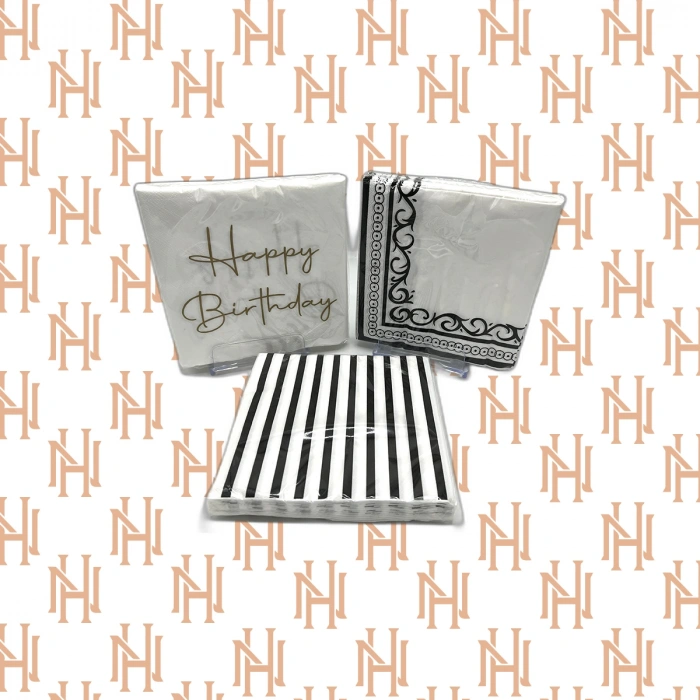 NUHA-3 KATLI DESENLİ PEÇETE*24