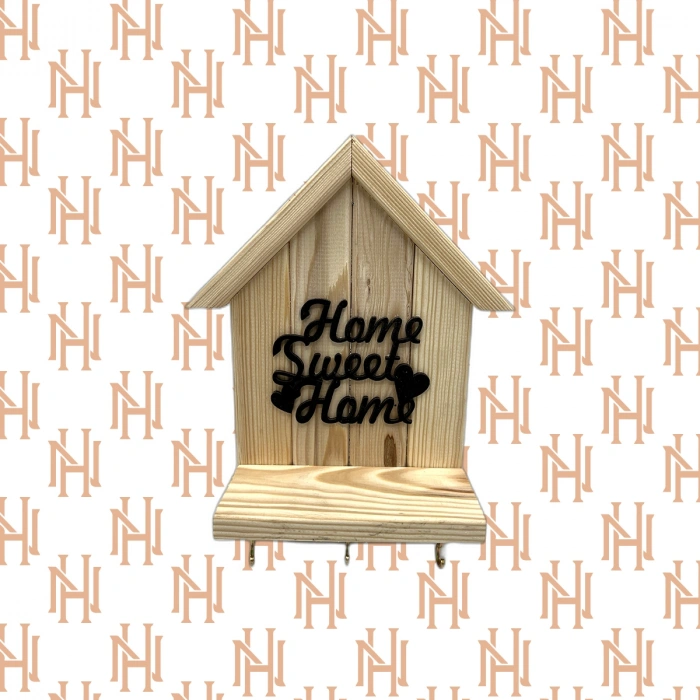 NUHA AHŞAP ÇATILI ANAHTARLIK*30