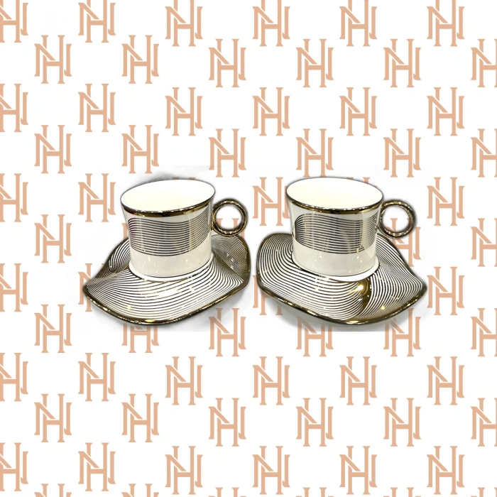 PAÇİ GLORY YALDIZLI 6LI KAHVE FİNCANI*12