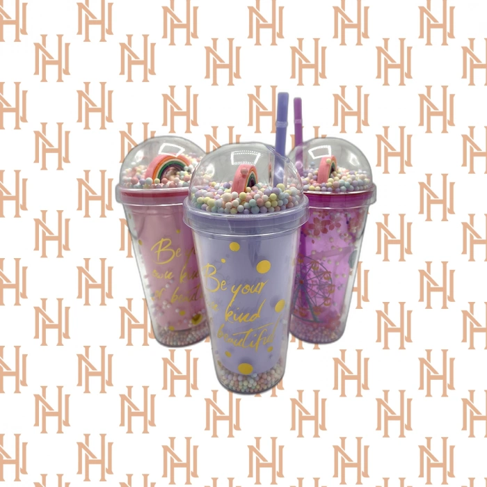 RENKLİ FENOMEN IŞIKLI BARDAK*60