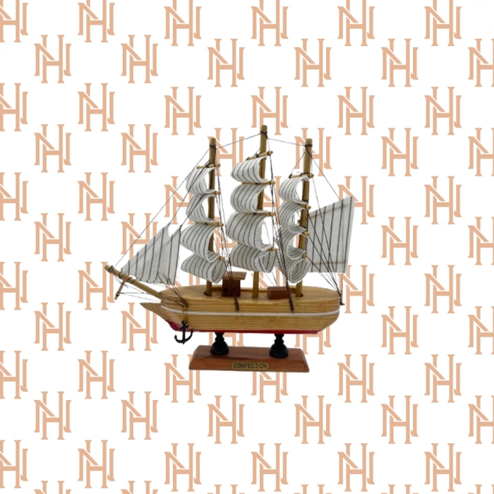 SAG-18040 DEKORATİF AHŞAP GEMİ*72