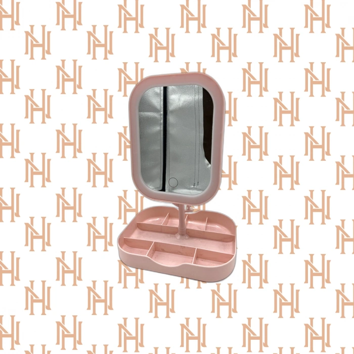 SAGLS010-002-1 MAKYAJ AYNASI LEDLİ ORGANİZERLİ*60