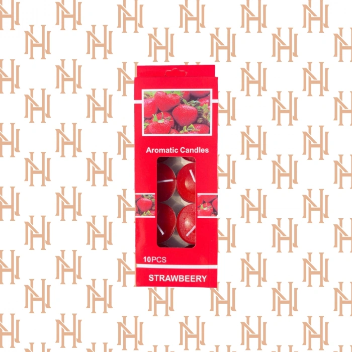 TEA LIGHT MUM 10 LU KOKULU  RENKLİ*200