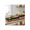 DK93-94-95-96 3 LÜ SİYAH EKMEK SEPETİ*20