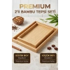 362 BAMBU 2 Lİ TEPSİ*20