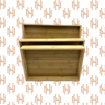 1434 3LÜ BAMBU TEPSİ*12