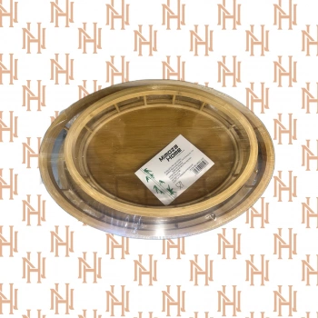 052-BAMB.OVAL 2Lİ TEPSİ*12