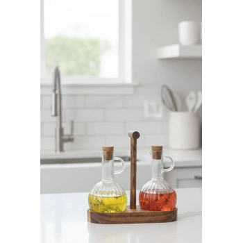 12016-STANDLI AKASYA 2Lİ YAĞLIK SET*12