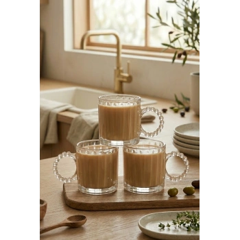 3LÜ BONCUKLU BARDAK*24