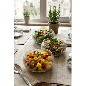 058-3LÜ ROUND FRUİT PLATE 14CM*6