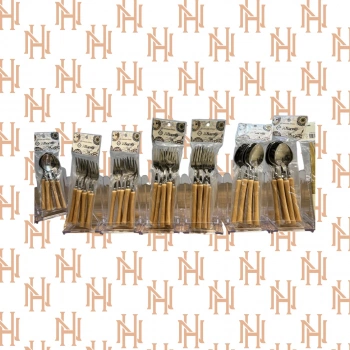 9649*9650*9651*9652 AHŞAP SAPLI KAŞIK GRUBU*100