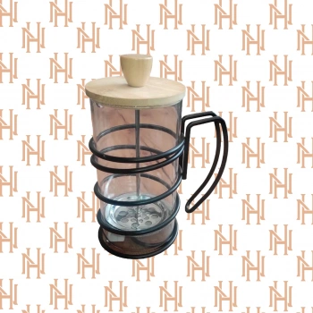 ALK-1457 BAMBU KAPAKLI FRENCH PRESS
