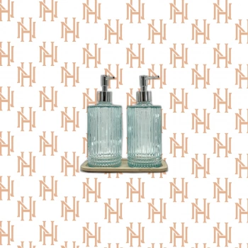 ARİNA STANDLI CAM SIVI SABUNLUK*12