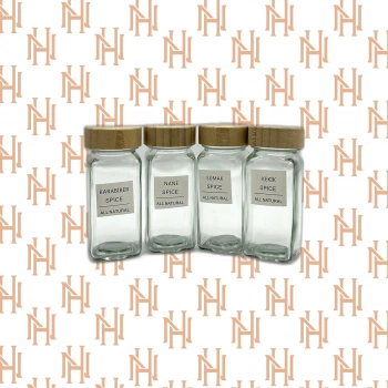 DG2515- BAMBU KAPAKLI CAM TUZLUK*12*8*96