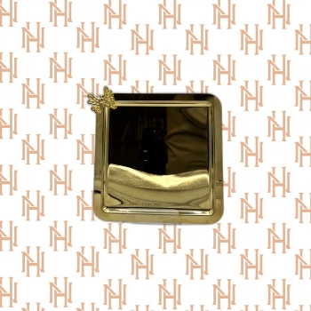 MİNİ GOLD KELEBEKLİ TEPSİ*100