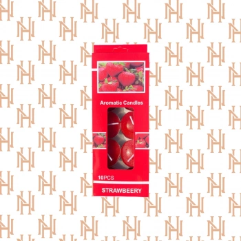 TEA LIGHT MUM 10 LU KOKULU  RENKLİ*200