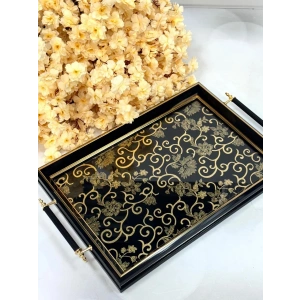 600 SARMAŞIK DESEN TEPSİ KÇK*12