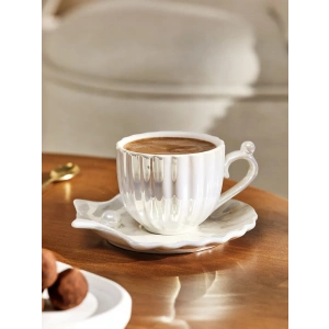 İNT-166 PORSELEN İNCİ KAHVE FİNCANI*12