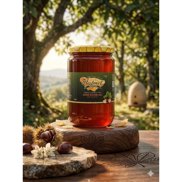 Kestane Balı 850 gr x 2 Adet Erdek Kapıdağ Ballıpınar Köyüden