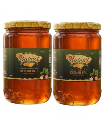 Kestane Balı 850 gr x 2 Adet Erdek Kapıdağ Ballıpınar Köyüden