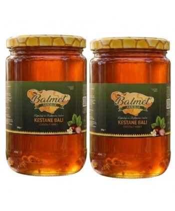 Kestane Balı 850 gr x 2 Adet Erdek Kapıdağ Ballıpınar Köyüden