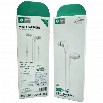 120CM Soft Silicone Mikrofonlu Kulaklık Dvip X13