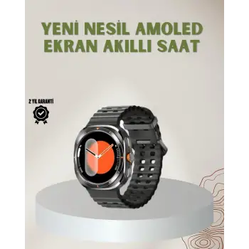 1.62 İnç Akıllı Saat Arama Özellikli Sağlık ve Spor Takibi