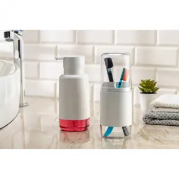 2li Sıvı Sabunluk Ve Diş Fırçalık Seti