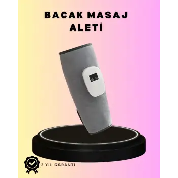 3 Kademeli Hava Basınçlı Isıtmalı Baldır Masaj Aleti – Titreşimli ve Kablosuz Kullanım